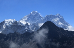 Photo of Mount Everest - large snow covered mountains