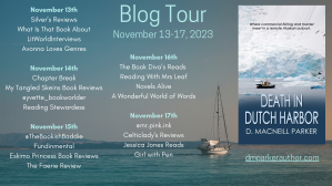 DEATH IN DUTCH HARBOR by D MacNeill Parker Blog Tour Banner