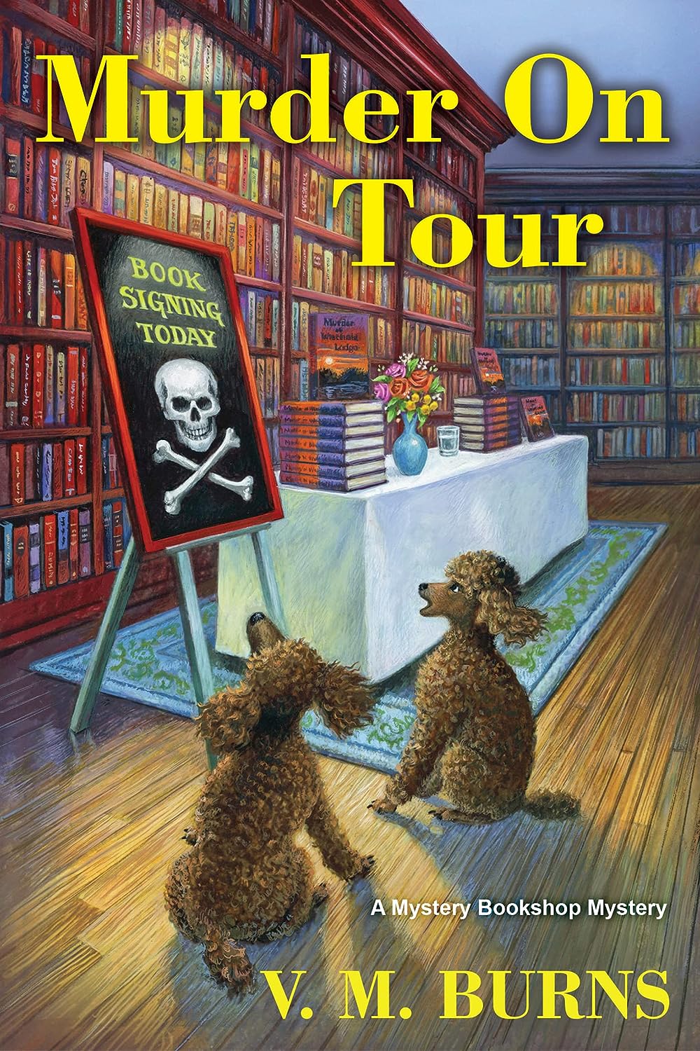Guest Post: V.M. Burns – MURDER ON TOUR